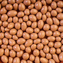 texture of chocolate round candy