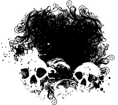 Skull black