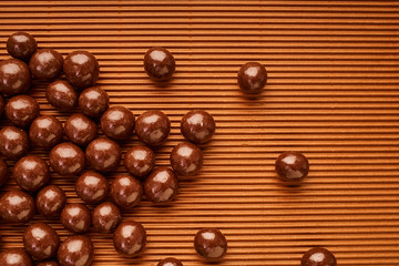 chocolate round candy