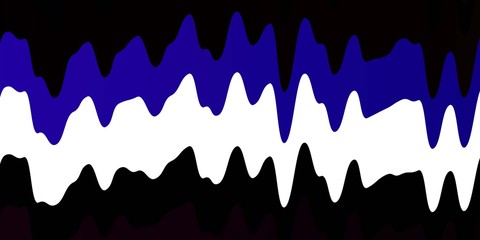 Dark Blue, Red vector template with lines. Colorful illustration, which consists of curves. Pattern for booklets, leaflets.