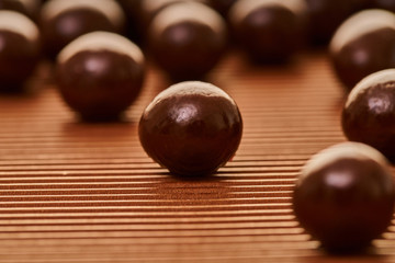 chocolate round candy