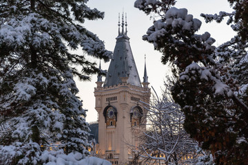 Iasi city centre Palace of Culture, Romania