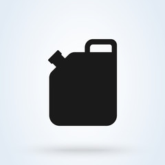 oil can petrol, Simple modern icon design illustration.