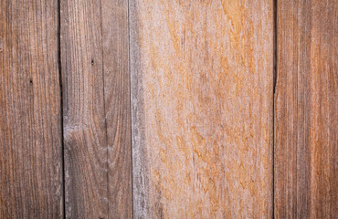 Naklejka premium Texture Brown hardwood flooring for background.