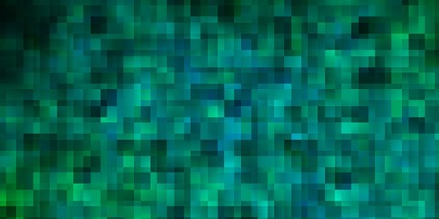 Light Green vector backdrop with rectangles.