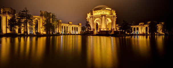 The Palace of Fine Arts was rebuilt in 1965, and the renovation of the lagoon, walkways, and a...