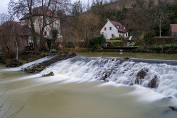Semur en Auxois in Frankreich Burgund