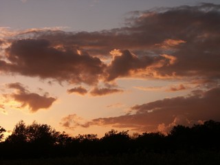 Coucher de soleil ciel