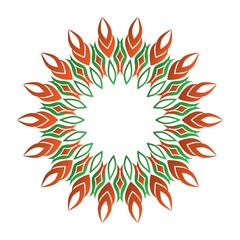 These are some of the symbols or logos of Ornament objects to complement the abstract design