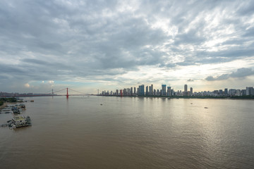 Obraz premium city skyline