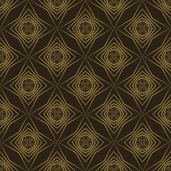 Wallpaper texture seamless pattern. Abstract background with geometric patterns.