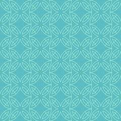 Seamless Pattern with Flowers