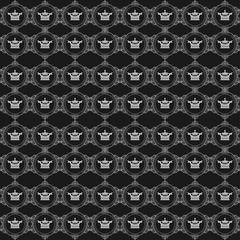 Wallpaper texture seamless pattern. Background with patterns in vintage style.