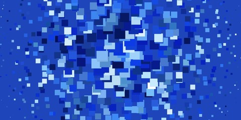Light BLUE vector background in polygonal style. Modern design with rectangles in abstract style. Best design for your ad, poster, banner.