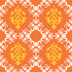 Seamless pattern Retro style. Decorative template, sample for your design of wrapping paper