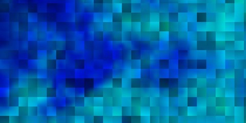Light BLUE vector pattern in square style.