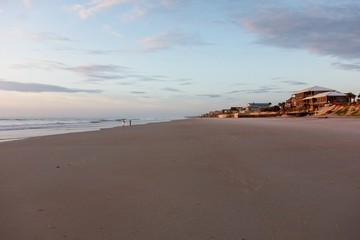 Beach sunrise florida