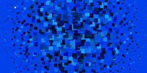 Light BLUE vector texture in rectangular style. Abstract gradient illustration with colorful rectangles. Pattern for business booklets, leaflets