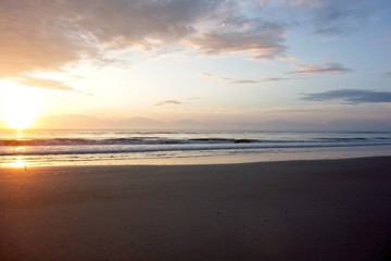 Beach sunrise florida