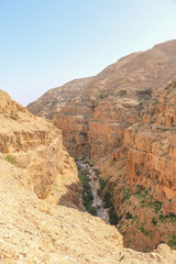 Fototapeta premium Wadi Qallat in Jericho Palestine