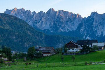 Gosau is a small village in the Austrian Alps that is surrounded by a very beautiful landscape full of lakes and mountains around. It is a great destination for summer vacation in Europe