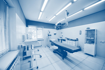 Fototapeta na wymiar beautiful interior of a surgical operating