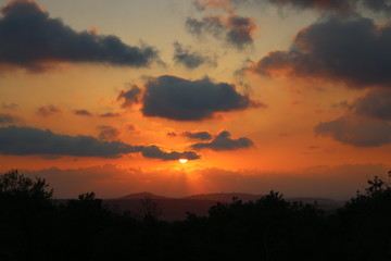 Sunset in Palestine