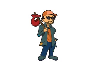 hobo character 2 with glasses 1