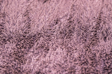 the texture of a wet towel is purple