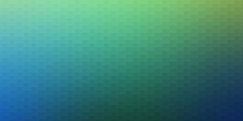 Light Blue, Green vector template in rectangles. Abstract gradient illustration with rectangles. Pattern for commercials, ads.