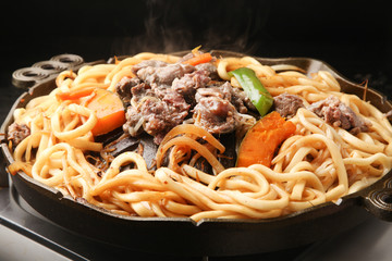 ジンギスカンうどん