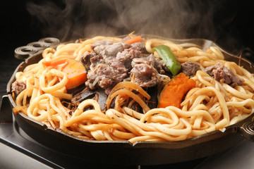 ジンギスカンうどん