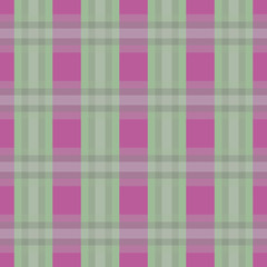 plaid seamless pattern, pink and green.