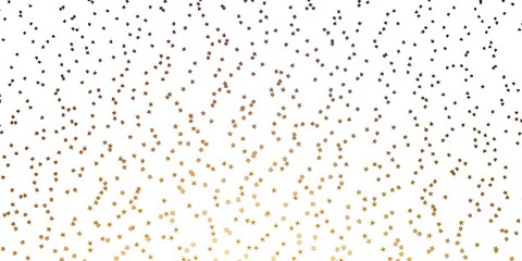 Dark Blue, Yellow vector texture with beautiful stars. Colorful illustration with abstract gradient stars. Pattern for new year ad, booklets.