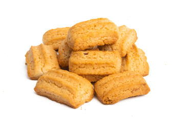 butter cookies isolated