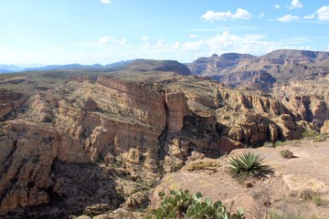 Fototapeta na wymiar Hiking in Arizona