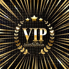 VIP party premium invitation card poster flyer.