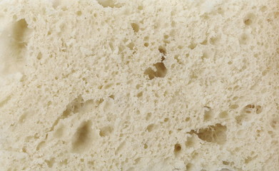 White bread background and texture