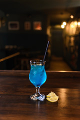 cocktail on bar