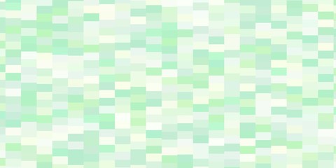Light Green vector template in rectangles. New abstract illustration with rectangular shapes. Pattern for business booklets, leaflets