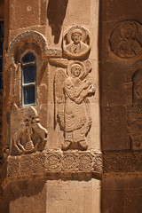 Reliefs at the Akdamar church