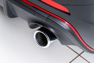 car exhaust pipe