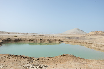 Fototapeta na wymiar Hingol National Park in Balochistan, Pakistan, taken in August 2019