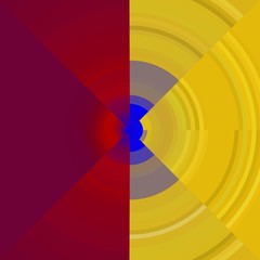 Obraz premium Red yellow burst abstract rainbow background