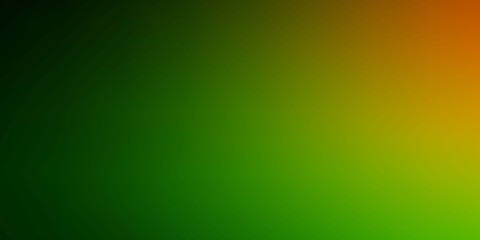 Dark Green, Red vector abstract bright pattern. Abstract illustration with gradient blur design. New design for applications.