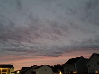 house, sky, sunset, clouds, landscape, building, nature, architecture, home, blue, cloud, houses, tree, storm, cottage, summer, evening, roof, sun, beach, sea, green, village, old, rural