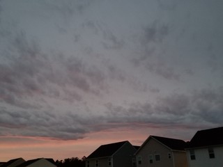 sky, sunset, clouds, cloud, house, landscape, nature, sun, blue, storm, sunrise, dusk, evening, orange, mountain, sunlight, summer, light, sea, tree, rain, panorama, rural, trees
