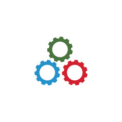 Gear Logo Template vector icon