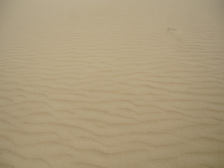 Sand dunes near the village of Seneca in Kazakhstan.