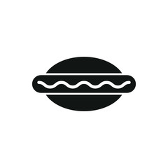 hot dog  vector icon, food icon, fast food icon